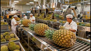 How Canned Pineapple Is Made: Inside A High-Tech Processing Plant