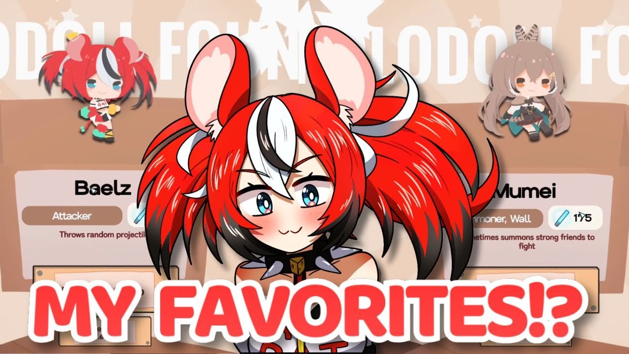 of course Bae's favorite doll is The Moom and The Bae!