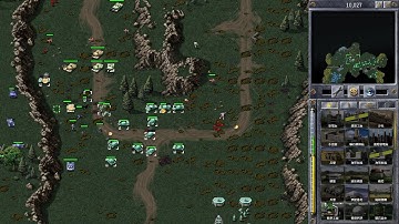 Red Alert Remastered-Mujalli Mod-Random+Hard AI VS 6 Hard AI "4v4 balanced (Aquila)"