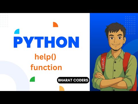 Help() Function In Python Explained In Details With Examples @bharatcoders