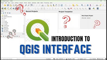 QGIS Introduction: User Interface #qgis #tutorial