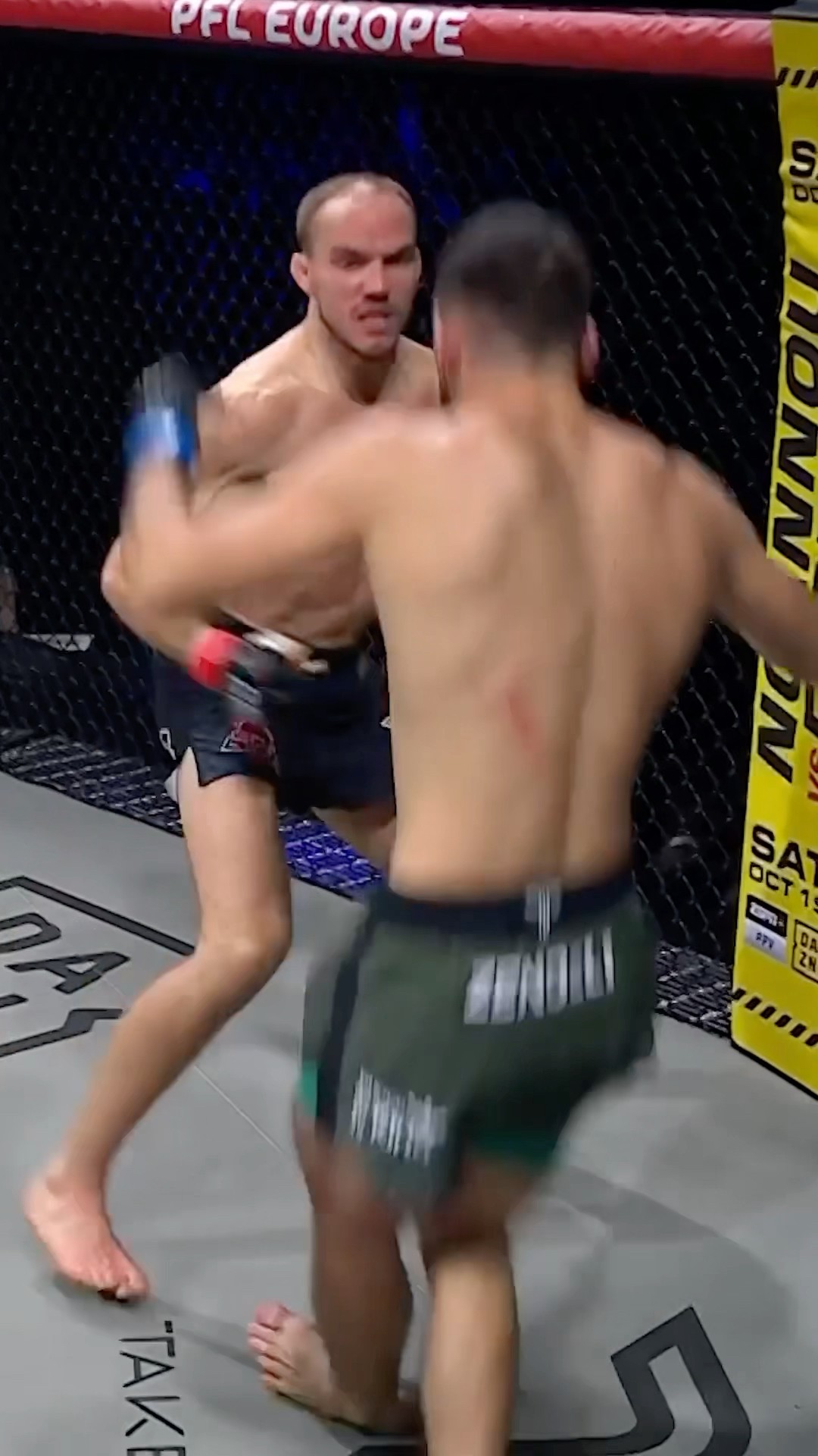 HOW DID HE SURVIVE THIS? ? Jack Grant drops Florim Zendeli at #PFLGlasgow #PFL #PFLEurope