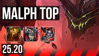 MALPHITE vs SETT (TOP) | 11/1/11, 38k DMG, Legendary | EUW Master | 25.20