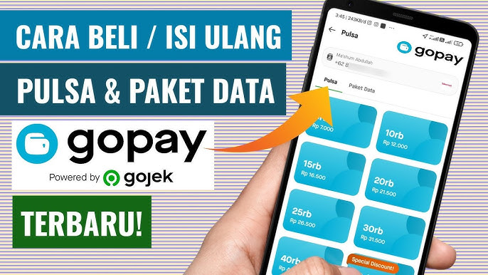 **Isi Dompetmu, Aktifkan Duniamu: Panduan Lengkap Beli Pulsa & Paket Data dengan GoPay!** 1 GoPay Pulsa dan Paket Data