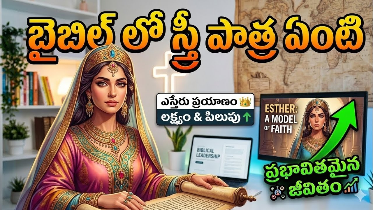 బైబిల్ లో స్త్రీ యొక్క పాత్ర  #inspiration #dailypromise #womendayspecial #biblestories #motivation