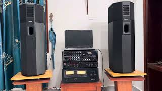 BOSE 701 speaker with 2 powerful air holes, good sound quality, cheapest price, beautiful speaker...