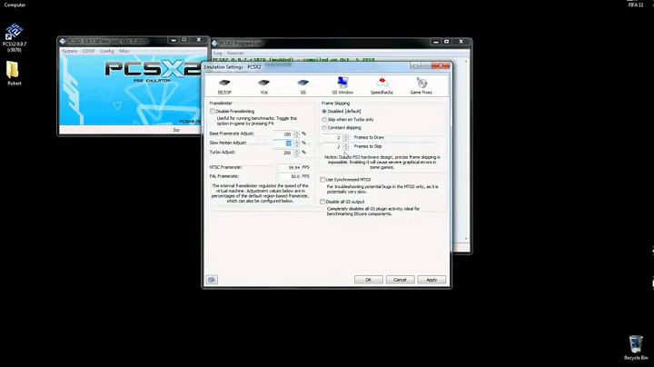 PCSX2 0.9.7 Best Configuration