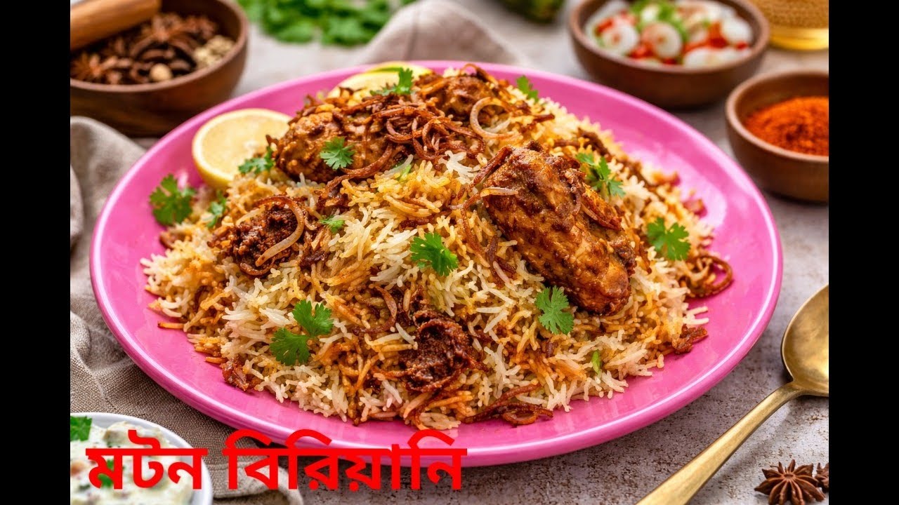 খুব সহজেই বানান সুস্বাদু মটন বিরিয়ানি। Mutton Biriyani Recipe ।@shreerrannaghar ।