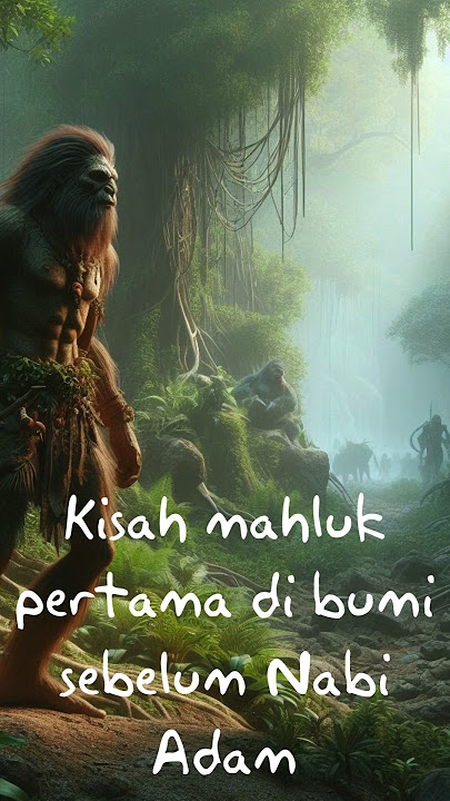 Kisah makhluk pertama di bumi sebelum Nabi Adam#shorts #motivasi