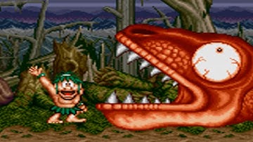 Caveman Ninja - Joe & Mac All Bosses (No Damage With Ending) Arcade