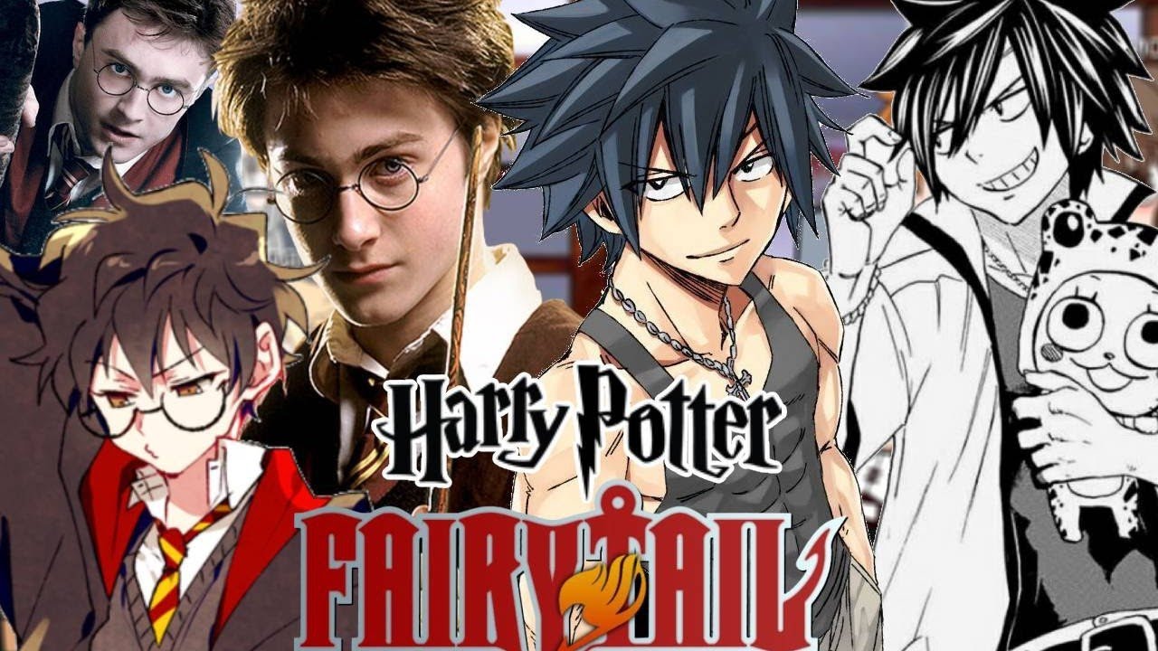 Harry Potter react to Harry as Gray Fullbuster/ Гарри Поттер реакция на Гарри как Грей Фуллбастер