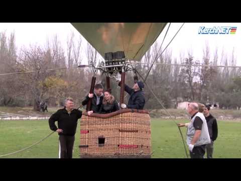Как керчане на воздушном шаре катались
