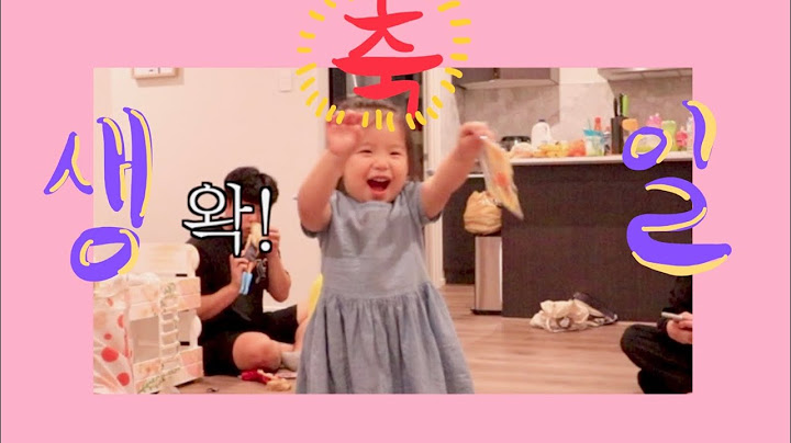 [VLOG]우리가좍 내 서열1위의 생일파티를 보여드립니다🎂