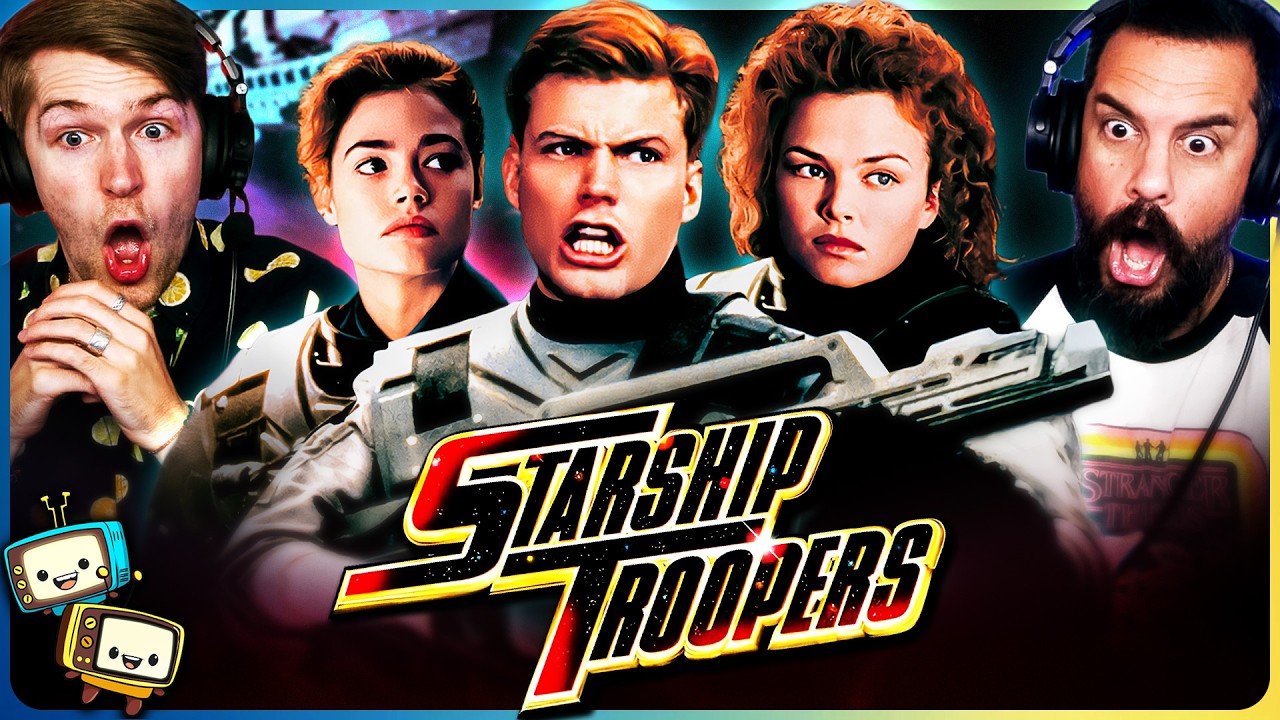 STARSHIP TROOPERS (1997) Movie Reaction! | First Time Watch | Casper Van Dien | Denise Richards