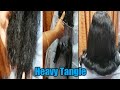 Easy detangling for matted hair/how to get a hair knot out/more than 3 months matted hair/Tangle