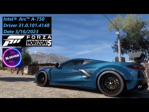 Forza Horizon 5 | Intel® Arc™ A-750 New Drivers Performance Test