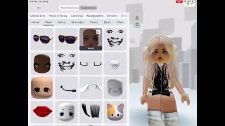 Makeing a Roblox avatar!