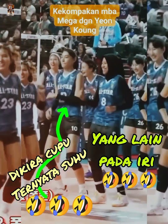 JOGET KYK BIKIN IRI YG LAIN 🤣#shorts #megawatihangestri #volleyball #megatron