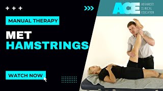 Muscle Energy Technique (MET) Hamstrings