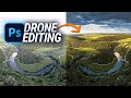 Make your DRONE Photos POP with Photoshop!