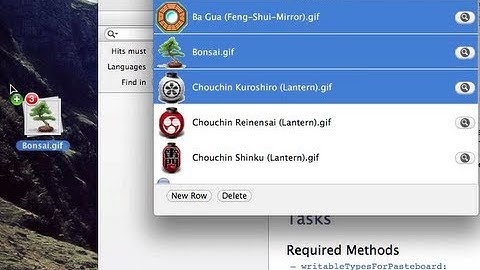 Cocoa Programming L55 - NSTableView Drag & Drop 1/4