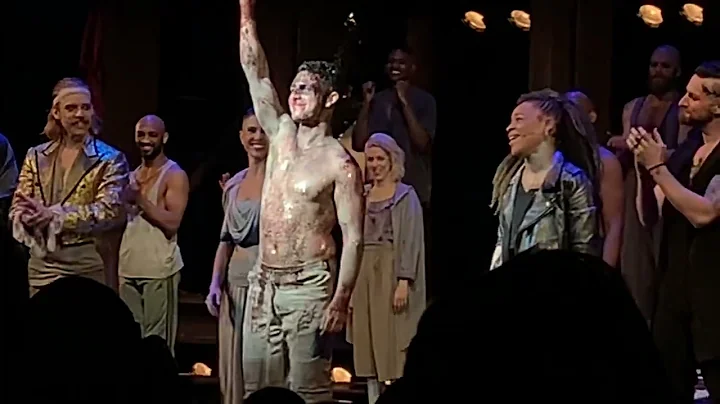 Jesus Christ Superstar Final Boston Curtain Call (1/16/2022) Pepe Nufrio as Jesus Sandyredd as Judas