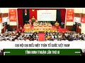 Đại hội MTTQ Việt Nam tỉnh Ninh Thuận lần thứ XI
