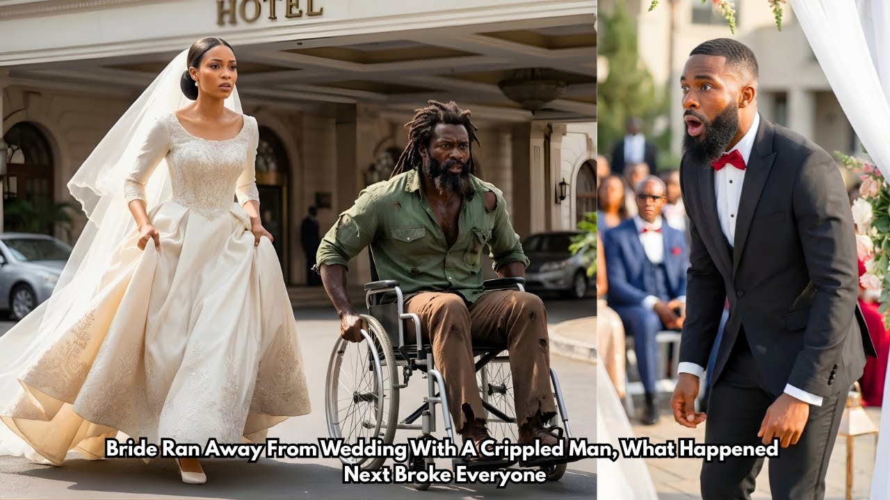 Bride Ran Away From Wedding With A Crippled Man, What Happened Next Broke Everyone...