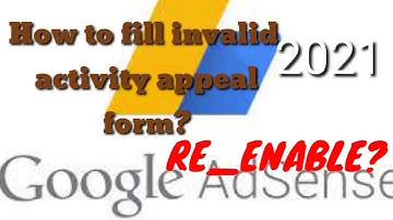 How to fill invalid activity appeal form for Re-enabling the AdSense disabled account|Tech Creator
