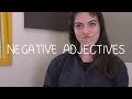 Weekly French Words with Lya - Negative Adjectives
