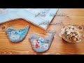 【ハンドメイドvlog】秋の簡単ハンドメイド　鳥さんコースター