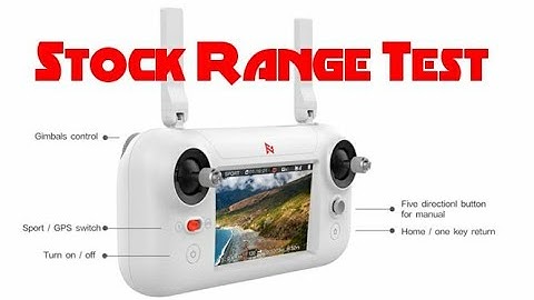 Fimi A3 Stock Range Test