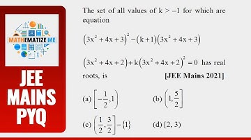 Quadratic Equation JEE Mains PYQ | Nature of Roots | By Nitin Agrawal