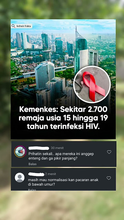 remaja usia 19 tahun banyak yg terkena hiv, kenapa ? #masukberanda #shortvideo #shorts