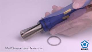 Hakko C5029 Handpiece Rework Fixture For The Fr 811 Smd Rework System Video By American Hakko