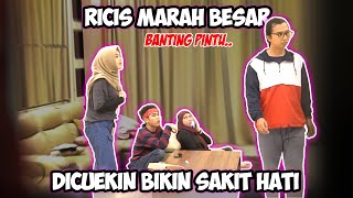 RICIS MARAH BESAR DICUEKIN SEMUA TIM RICIS.. Banting Pintu!!!