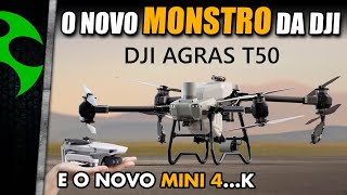 DJI Agras T50, o novo MONSTRO da DJI - Dronecast 06