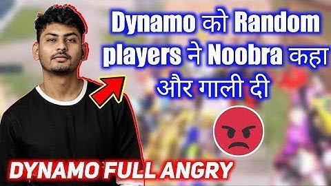 Random players Abuse Dynamo gaming in TDM   Dynamo full angry 😡    what