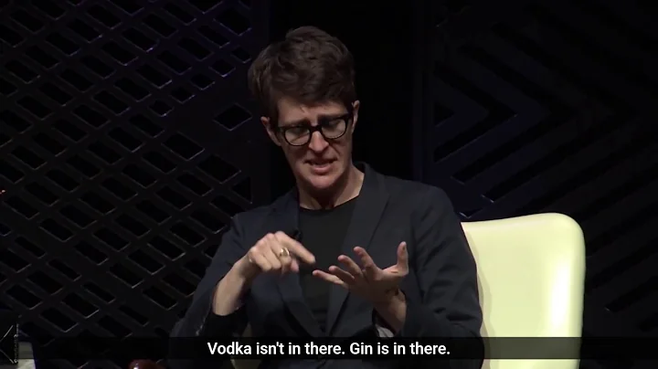 Rachel Maddow Defends a Proper Martini [OC]