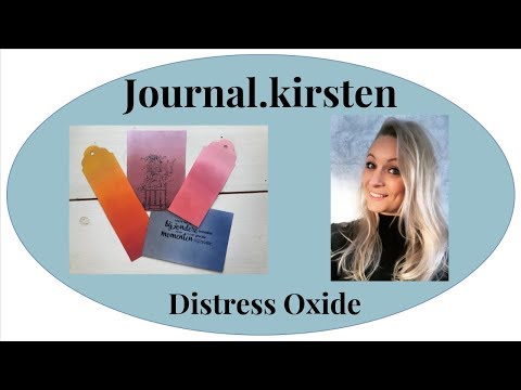Werken met distress oxide - Nederlands -