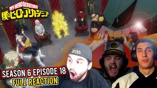 伝承！ | |僕のヒーローアカデミア シーズン6 第18話 REACTION!!!