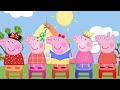 PEPPA PIG EM FIVE LITTLE MONKEYS ON THE BED | PEPPA PIG EM CINCO BEBEZINHOS PULANDO | 동요와 어린이 노래