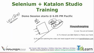 Selenium + Katalon Orientation Session