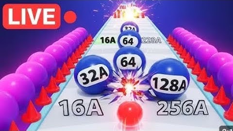 Ball Run 2048 Infinity Mode I tried to break the record!