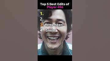 Top 5 Best Player 456 Edits (Gi Hun) | Squid Game 2 #squidgame2 #player456 #edit