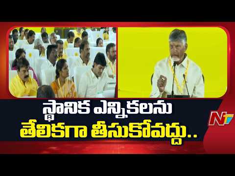 CM Chandrababu Key Instructions to TDP-JSP-BJP Alliance Over Local Body Polls | NTV Telugu - NTVTELUGU