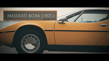 Restored car "Maserati BORA" (1971)