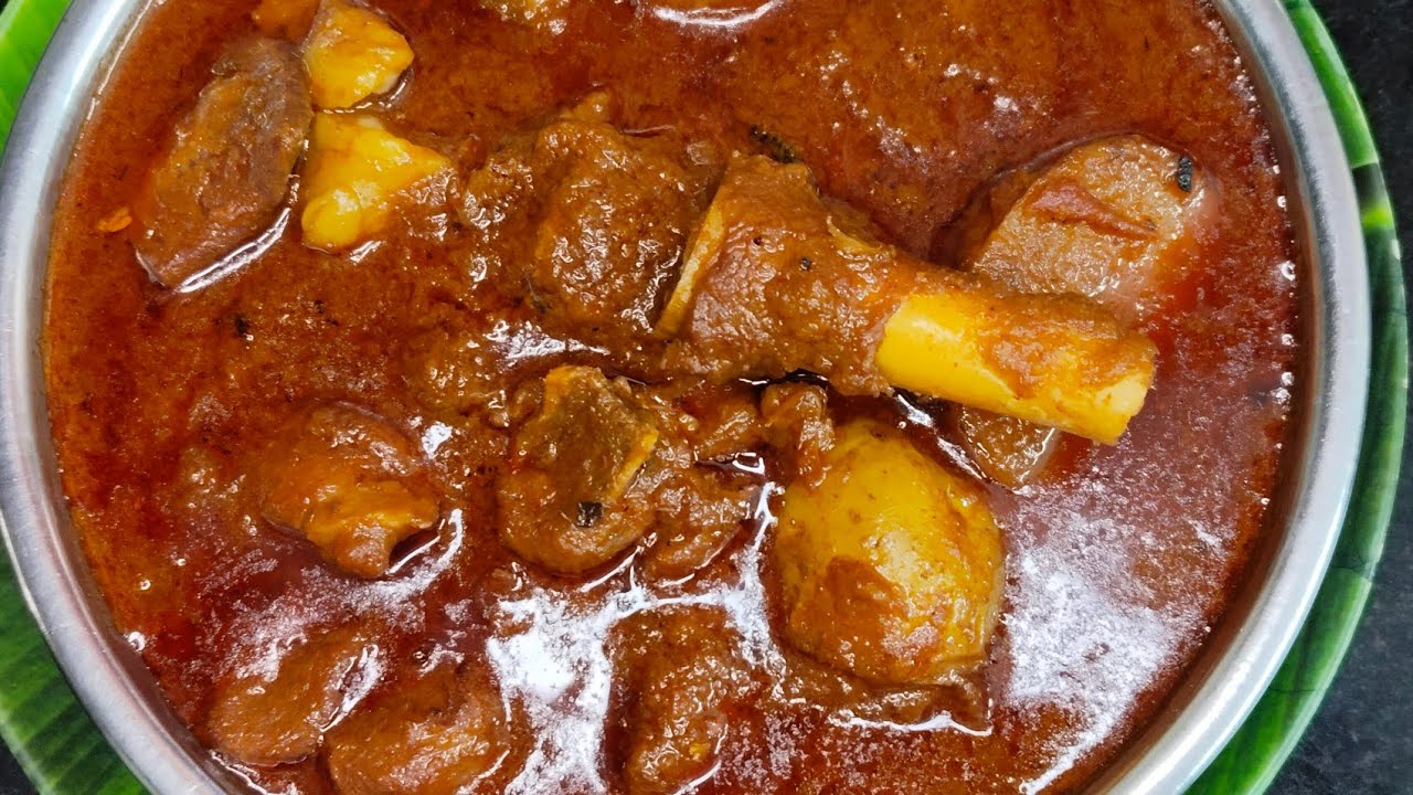 Delicious ଖାସି ମାଂସ ତରକାରୀ ପ୍ରେସର କୁକର ରେ||Odisha famous Mutton Curry in cooker||Spicy Mutton Curry 