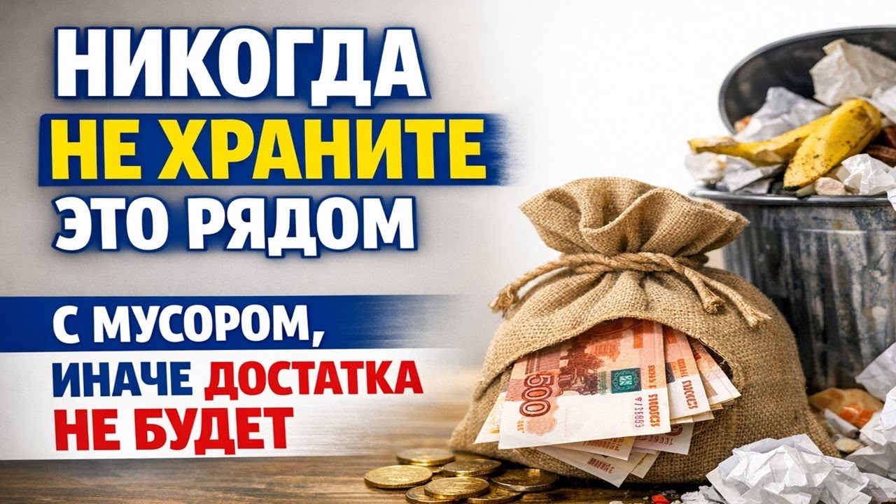 Почему деньги не держатся в доме: одна ошибка с мусором рушит все приметы на достаток