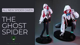 #Takerlama Become Ghost Spider! All-new Spider Gwen cosplay suit with premium material
